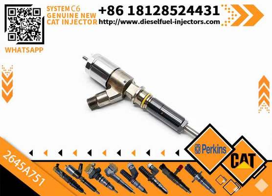 New Injector for CAT320D C6.6 Diesel 320-0690 2645A749 321-3600 320-0655 326-4756 320-0688 375-4106 320-0688 2645A751 2645A753