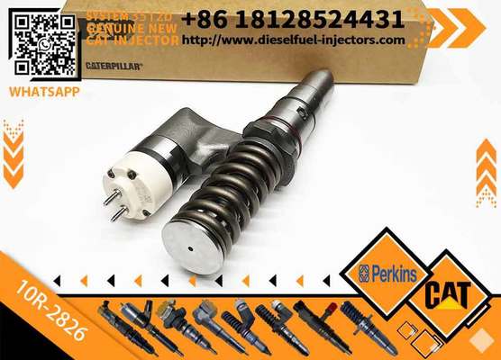 Common Rail Fuel Injector 249-0746 10R-2826 10R-2827 CAT 3512B Injector for Caterpillar Machinery Diesel Engine Parts