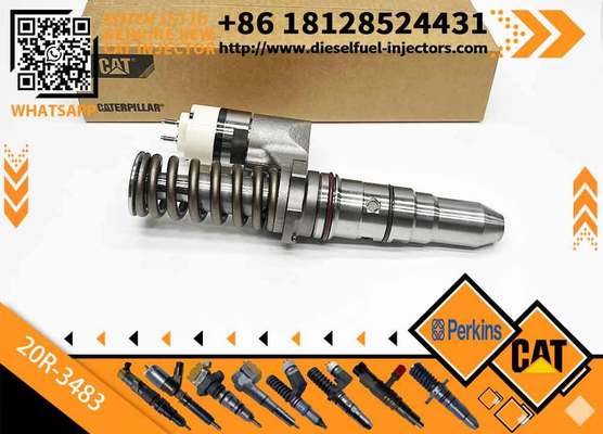 High Quality Fuel Injector 375-4106 3754106 Diesel Engine Fuel Injector 20R-3483 20R3483 for CAT 3512C 3516C 3512B
