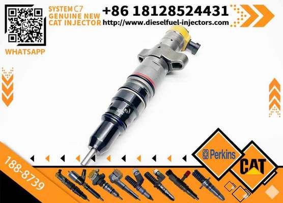 Common Rail Fuel Injector 188-8739 1888739 CAT Injector for Caterpillar C-9 Diesel Engine Parts Construction Machinery Parts