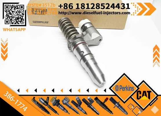 Diesel Common Rail Diesel Fuel Injector 386-1771 3861771 20R-1280 for Caterpillar CAT 3508C 3512C 3516C Diesel Engine 386-1774