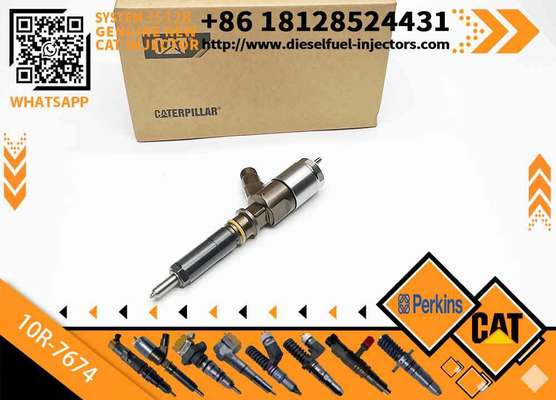 Solarhome New Fuel Injector 306-9377 10R-7671 10R-7674 Compatible with Caterpillar CAT Engine C4.4 C6.6 Backhoe Loader 420E