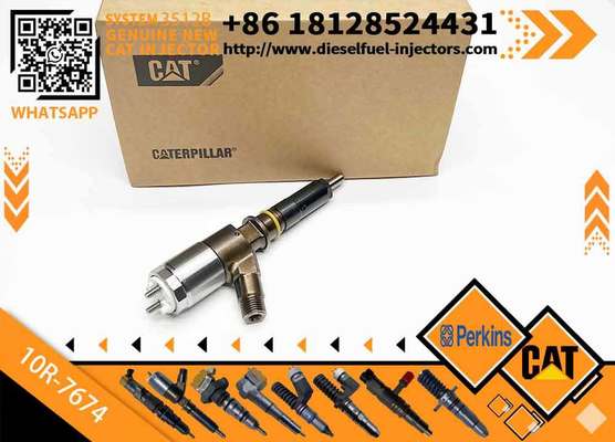 Solarhome New Fuel Injector 306-9377 10R-7671 10R-7674 Compatible with Caterpillar CAT Engine C4.4 C6.6 Backhoe Loader 420E