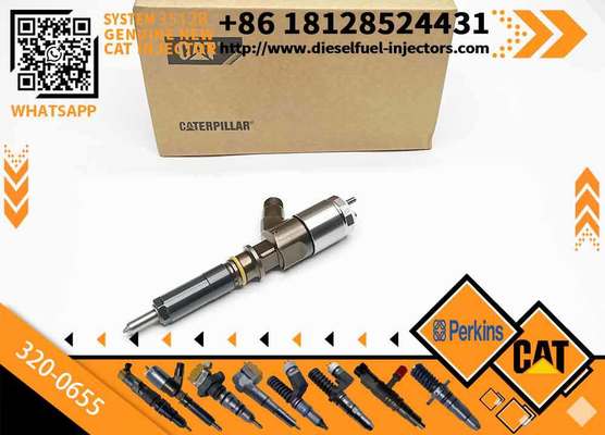 Diesel Common Rail Fuel Injector 320-0655 10R-7674 10R7674 3200655 2645A751 for Caterpillar C6.6 Excavator 320d