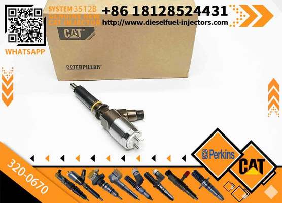 Common Rail diesel Fuel Injector 312-5620 32E61-00020 320-0670 for Caterpillar C4.4 C6.6 Parts 3200670 3125620