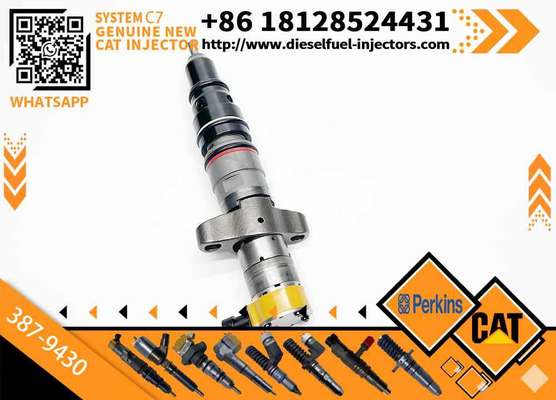 Excavator Parts C7 C9 Fuel Injector for Caterpillar Cat 324D Fuel Injector Nozzle 384-9426 557-7627 387-9430 263-8218