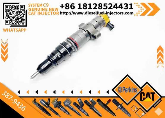 Excavator Fuel Injector 387-9431 387-9432 387-9433 387-9436 Common Rail Injector for C7 C9 3406e Diesel Engine Parts