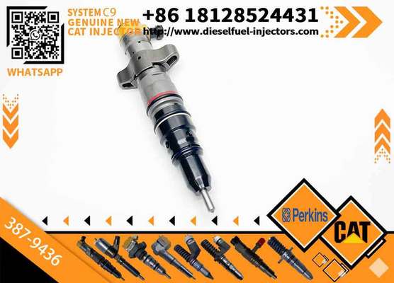 Excavator Fuel Injector 387-9431 387-9432 387-9433 387-9436 Common Rail Injector for C7 C9 3406e Diesel Engine Parts
