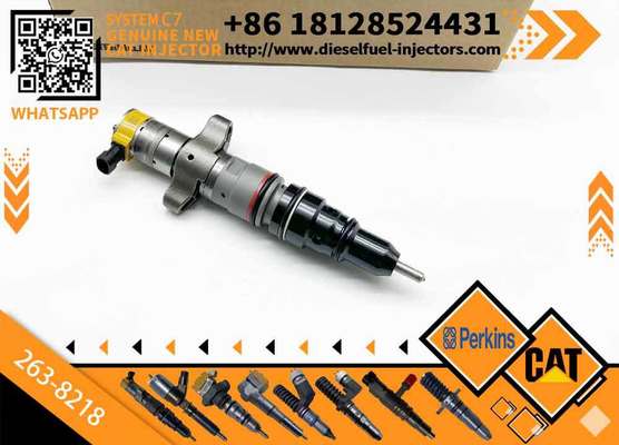 1pcs Fuel Injector 263-8218 CA2638218 2638218 Fits For Caterpillar CAT Excavator 324D 325D 326D 328D 325DL Engine C7