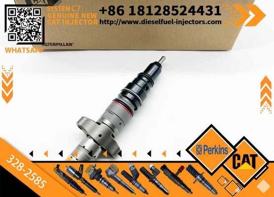 Excavator Engine Parts 263-8218 Common Rail Injector 2638218 557-7627 387-9427 328-2585 Fuel Injector for Caterpillar Cat C7 C9