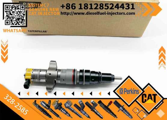 Excavator Engine Parts 263-8218 Common Rail Injector 2638218 557-7627 387-9427 328-2585 Fuel Injector for Caterpillar Cat C7 C9