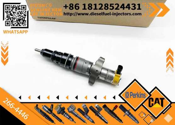 Excavator Parts Diesel New C9 Fuel Injector 254-4340 387-9434 266-4446 10R-7222 387-9432 254-4330 for Caterpillar C7 Engine