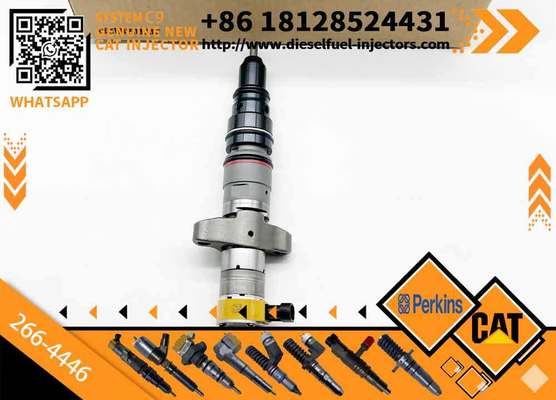 Excavator Parts Diesel New C9 Fuel Injector 254-4340 387-9434 266-4446 10R-7222 387-9432 254-4330 for Caterpillar C7 Engine