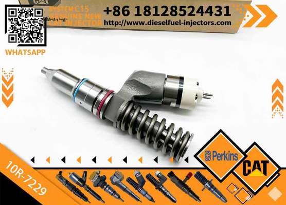 1PCS Common Rail Fuel Injector 272-0630 10R-7229 Compatible For Caterpillar CAT C15 C18 Diesel Engine