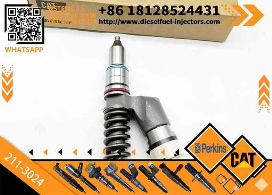 1pcs Fuel Injector 211-3024 10R-8502 Fits For Caterpillar CAT 836G 834G 988G Engine C15