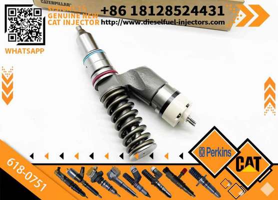 Large Quantity Supply for Wholesale CAT C27 Engine Fuel Injector 618-0751 10R-6163 CH11945 for Truck Diesel Engine