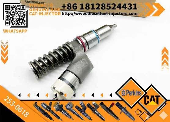 Fuel Injector 370-0750 253-0616 253-0618 for Excavator Caterpillar E365C E374D with CAT C15 Engine