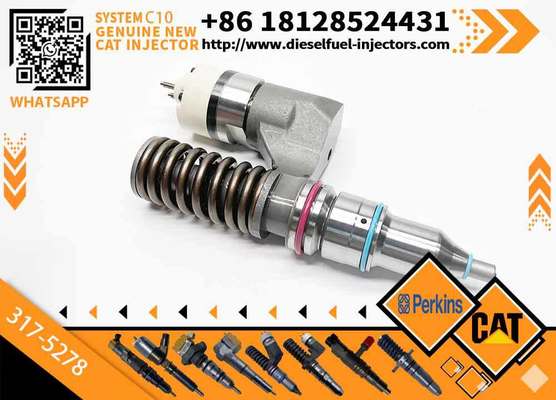 Excavator Fuel Injector C10 C12 Injector 3175278 317-5278 20r0055 20R-0055 Fits140h 143h 365b 3176c