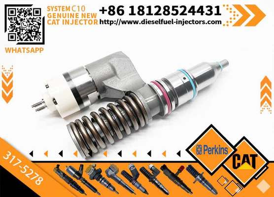 Excavator Fuel Injector C10 C12 Injector 3175278 317-5278 20r0055 20R-0055 Fits140h 143h 365b 3176c