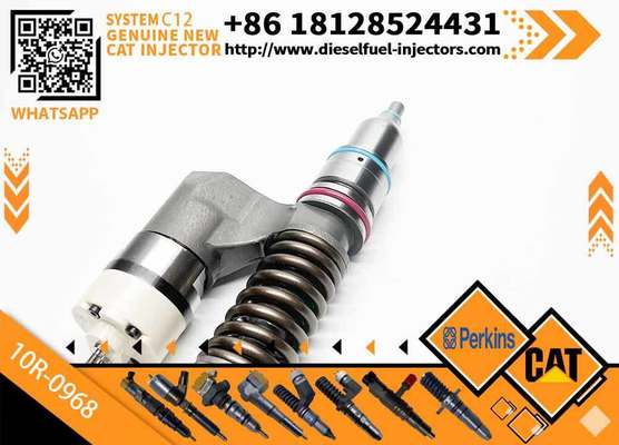CAT Excavator Diesel Fuel Injectors 212-3466 10R-0968 High Pressure Common Rail Injector for Caterpillar C10 C12 Engine