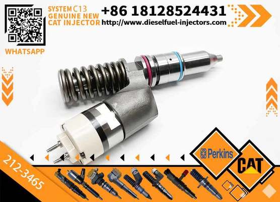 Excavator Accessories Fuel Injector 212-3465 2123465 for CAT C10 C12 for Construction Machinery