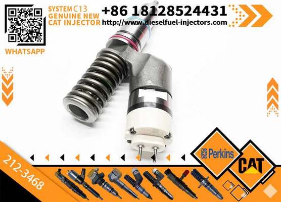 New Common Rail Fuel Injector 212-3467 212-3468 10R-1256 10R-1814 2123467 2123468 10R1256 10R1814 for C12 C10 Diesel Engine