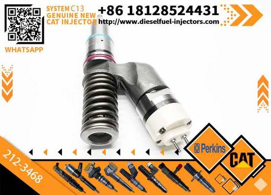 New Common Rail Fuel Injector 212-3467 212-3468 10R-1256 10R-1814 2123467 2123468 10R1256 10R1814 for C12 C10 Diesel Engine