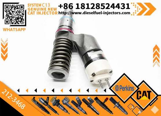 New Common Rail Fuel Injector 212-3467 212-3468 10R-1256 10R-1814 2123467 2123468 10R1256 10R1814 for C12 C10 Diesel Engine