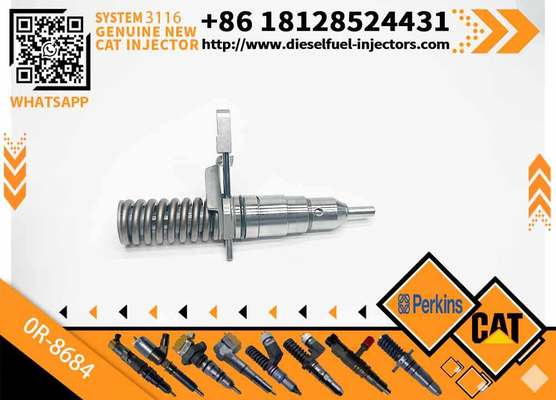 Excavator Part Fuel Injector 0R-8684 127-8218 for CAT Engine 3116 3126 Loader 950G 960F 962G Injector 0R8684 1278218