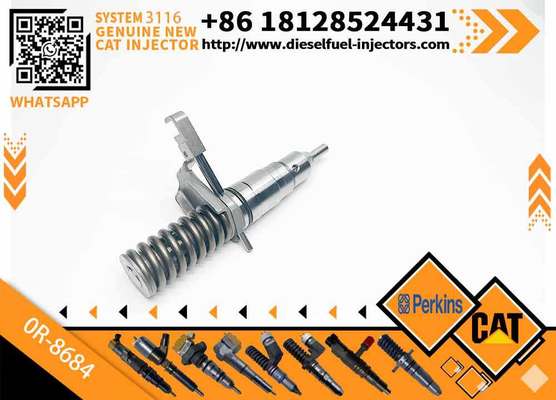 Excavator Part Fuel Injector 0R-8684 127-8218 for CAT Engine 3116 3126 Loader 950G 960F 962G Injector 0R8684 1278218