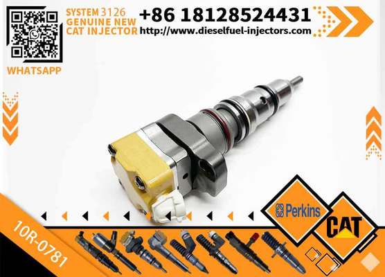 New Diesel Engine Injector 1OR-1267 188-1320 10R-9237 173-9379 10R-0781 4CR0197 156-8895 for Caterpillar C3126 Common Rail Steel