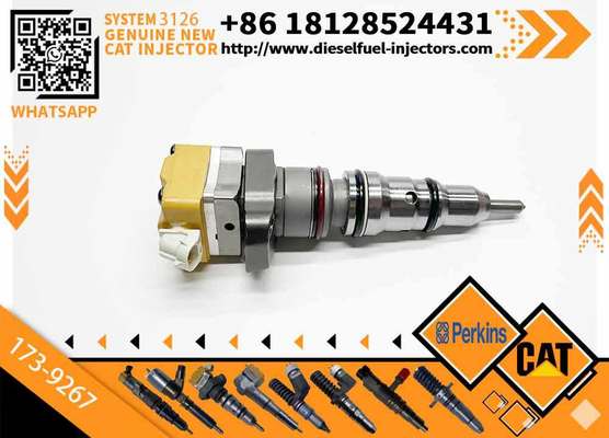 New Caterpillar C3126 Common Rail Diesel Engine Injector Set Including 138-8754 20R-5392 198-6877 173-9267 Injector Pieces