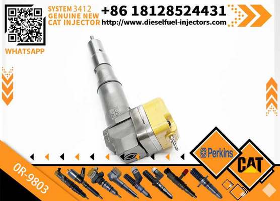 Common Rail Diesel Engine Injector Model Number 0R-9803 222-5966 173-9268 198-7912 232-1168 156-3895