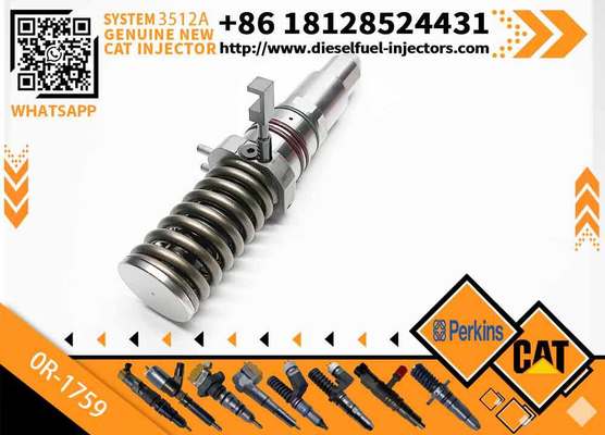New Diesel Engine Injector for Caterpillar C3512A Common Rail 0R-1759 7E-9983 9Y-4544 0R-3883 0R-0906 7C-4173 6I-3075 7C-9578