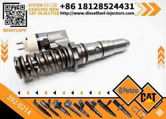 Excavator Accessories New Fuel Injector 392-0214 392-0217 for Caterpillar 3508b 3512b 3516b Diesel Engine Spare Parts Construction Machinery
