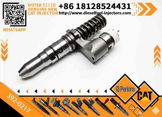 Excavator Accessories New Fuel Injector 392-0214 392-0217 for Caterpillar 3508b 3512b 3516b Diesel Engine Spare Parts Construction Machinery