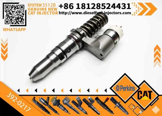 Excavator Accessories New Fuel Injector 392-0214 392-0217 for Caterpillar 3508b 3512b 3516b Diesel Engine Spare Parts Construction Machinery