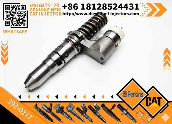 Excavator Accessories New Fuel Injector 392-0214 392-0217 for Caterpillar 3508b 3512b 3516b Diesel Engine Spare Parts Construction Machinery