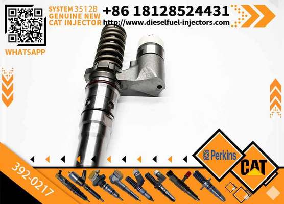Excavator Accessories New Fuel Injector 392-0214 392-0217 for Caterpillar 3508b 3512b 3516b Diesel Engine Spare Parts Construction Machinery