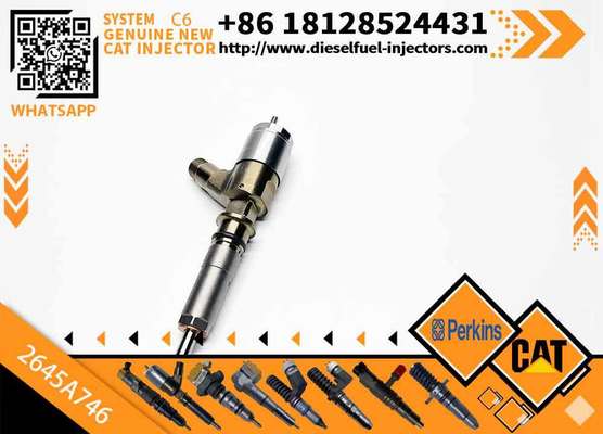 Caterpillar Excavator Diesel Engine Fuel Injector 320-0677 2645A746 320DL 323DL C6.6 Excavators Engine diesel