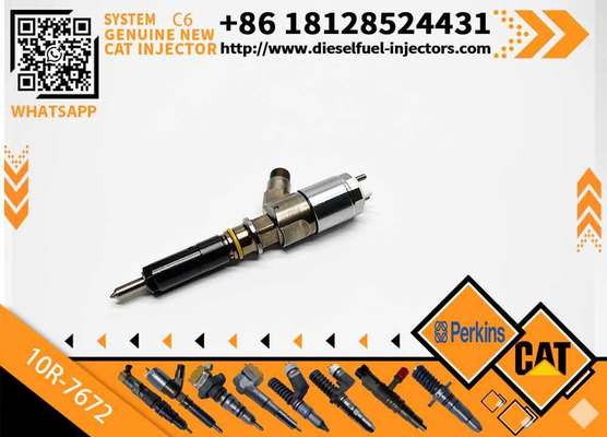 320D Diesel Common Rail Fuel Injectors 10R-7672 320-0680 for C4.4 C6.6 Engine 2645A747