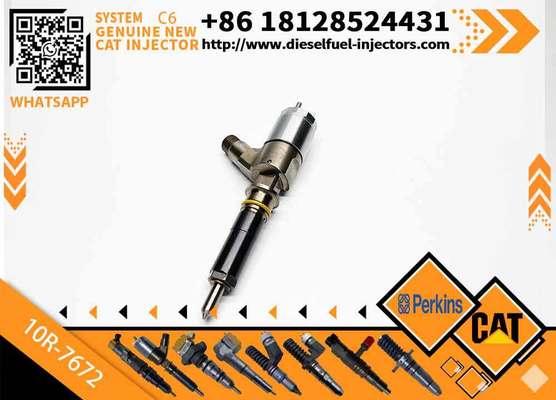 320D Diesel Common Rail Fuel Injectors 10R-7672 320-0680 for C4.4 C6.6 Engine 2645A747