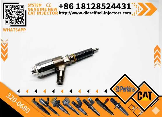 Excavator C6.6 Engine Fuel Injector Spare Parts Construction Machinery 320-0680 3200680 320-0690 320-0677 2645A746 Injector