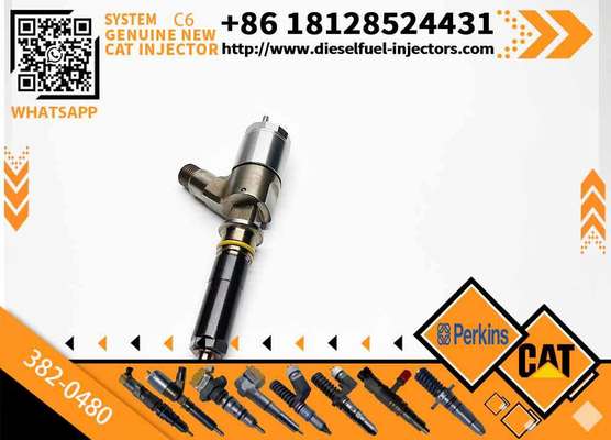 Excavator Parts Diesel C6 Engine Fuel Injector 320-0680 2645A709 295-9130 382-0480 282-0490 New for Excavator