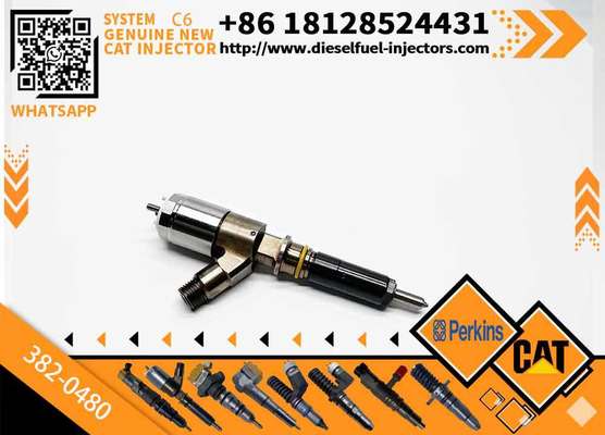 Excavator Parts Diesel C6 Engine Fuel Injector 320-0680 2645A709 295-9130 382-0480 282-0490 New for Excavator