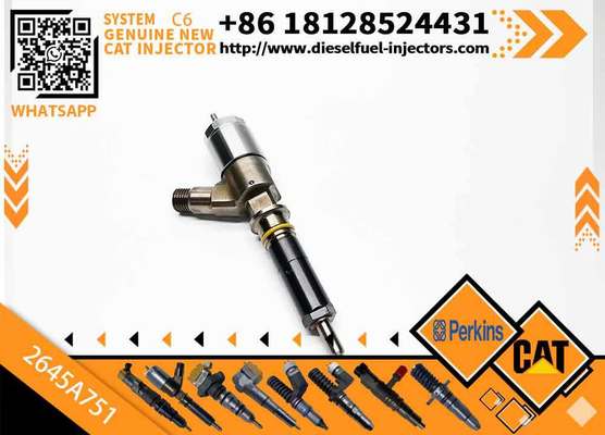 New Injector for CAT320D C6.6 Diesel 320-0690 2645A749 321-3600 320-0655 326-4756 320-0688 375-4106 320-0688 2645A751 2645A753