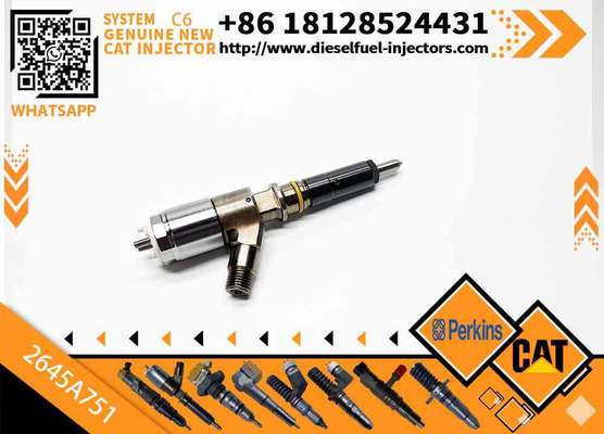 New Injector for CAT320D C6.6 Diesel 320-0690 2645A749 321-3600 320-0655 326-4756 320-0688 375-4106 320-0688 2645A751 2645A753