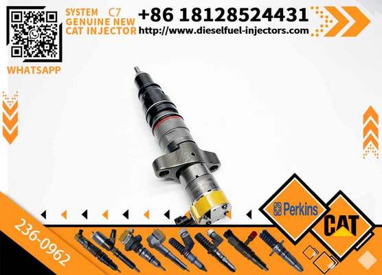 Hangood Engine Parts 10R-7224 236-0962 2360962 Fuel Injector D6R 330C E330C Diesel Injector Assy C9 Engine Common Rail Injector