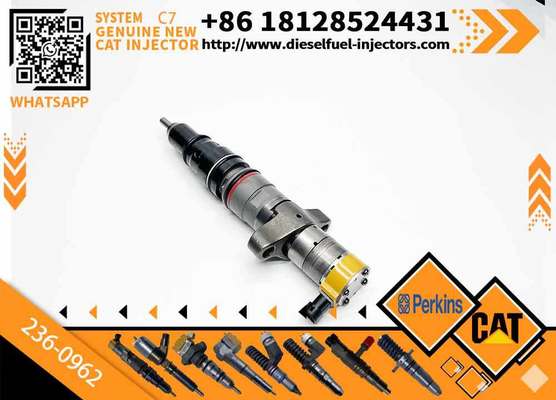 Hangood Engine Parts 10R-7224 236-0962 2360962 Fuel Injector D6R 330C E330C Diesel Injector Assy C9 Engine Common Rail Injector