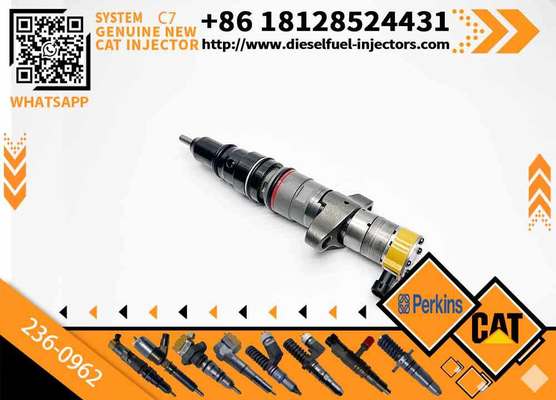 Hangood Engine Parts 10R-7224 236-0962 2360962 Fuel Injector D6R 330C E330C Diesel Injector Assy C9 Engine Common Rail Injector